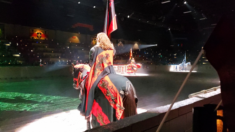 Medieval Times Red Knight